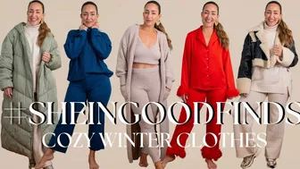 #SHEINGoodFinds Winter Cozies + Jackets | Curvy Size 8-10 [+ 15% OFF discount code!]