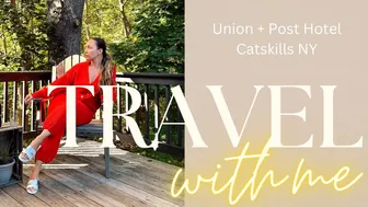 TRAVEL VLOG: Catskills NY Union + Post Hotel |Spa - Horse Ride - Golf - Food| Shoe Try On w/ Vivaia