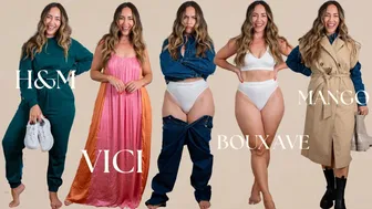 Recent Purchases Vici H&M Mango Hoka Boux Ave | Antmall and Dossier | Curvy Size 8/10