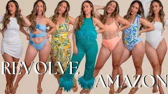 Sexy Spring/Summer Try On Haul | Curvy & Midsize 8-10 | @revolve @amazonfashion #1