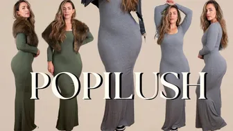 SKIMS Dupe Shapewear Dresses w/ @Popilush | Size 8/10