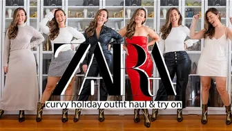 Zara Curvy HOLIDAY Outfit Try On