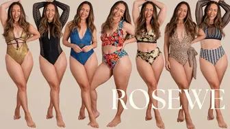 SWIM! Curvy+Midsize 8/10 Try-On Haul with Rosewe #1