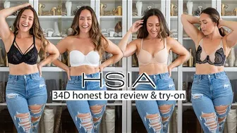 HSIA 34D Honest Bra Review + Try-On [+15% OFF w/ code Merideth15]