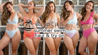 Summer Swim Haul & Try On with Cupshe [+15% OFF w/ code Mer15]