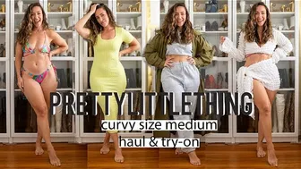 Pretty Little Thing Curvy Size Medium Haul & Try On