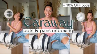 Unboxing Cream Caraway Pans (+10% OFF code)