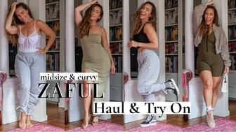 1st Time Trying ZAFUL! Midsize & Curvy Fall Try On + 18% OFF w/ code Merideth18 #1