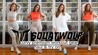 SQUATWOLF Curvy Premium Workout Gear Try On [+ 15% OFF w/ code YTMERIDETH15]