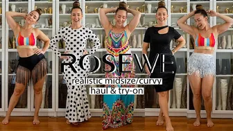 Rosewe Realistic Size 8/Medium Haul & Try On [+10% OFF Code Merideth]