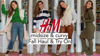 Quick H&M Midsize & Curvy FALL Haul and Try-On