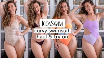 Curvy Swimsuit Haul & Try-On with Icon Swim #1