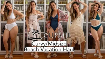 Cupshe Curvy & Midsize Beach Vacation Haul [+ CUPSHE Black Friday SALE!!!] #1