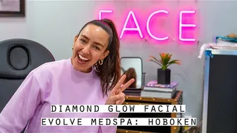 I Got a Diamond Glow Facial at Evolve Med Spa - Hoboken [Live]