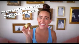 Masqueology 24K Gold Serum & 24K Gold Under Eye Gel Review & Tutorial #1