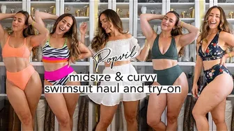 Swimsuits Under $30 - Popvil Try-On haul [plus discount code MERD15 for 15% OFF your order] #1