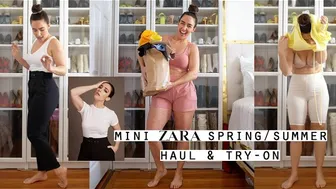 Mini Zara Spring:Summer MIDSIZE Haul & Try On #1