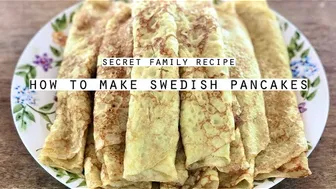 How to Make Swedish Pancakes (Gluten Free) - A Secret Family Recipe