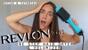 Revlon 2in1 Hair Dryer & Volumizer | Review & Tutorial