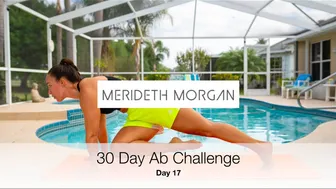 Merideth Morgan's 30 Day Ab Challenge - Day 17 [10 MIN INTENSE AB WORKOUT // No Equipment] #1