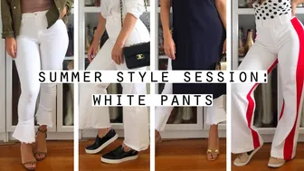 Summer Style Session: White Pants