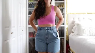 Midsize & Curvy Denim Shorts Guide 2021 #7