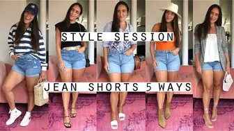 Style Session: Jean Shorts 5 Ways