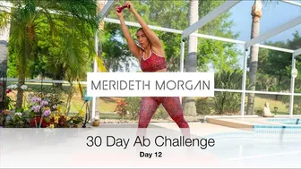 Merideth Morgan's 30 Day Ab Challenge - Day 12 [10 MIN INTENSE AB WORKOUT // No Equipment]