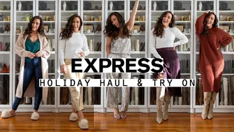 Express Holiday Style Session Haul & Try On!!