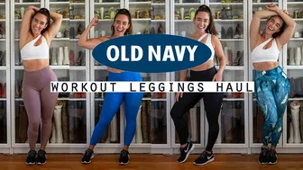 Old Navy Workout Legging Haul