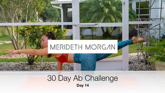 Merideth Morgan's 30 Day Ab Challenge - Day 14 [10 MIN INTENSE AB WORKOUT // No Equipment] #1