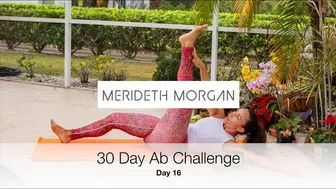 Merideth Morgan's 30 Day Ab Challenge - Day 16 [10 MIN INTENSE AB WORKOUT // No Equipment] #1