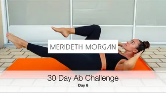 Merideth Morgan's 30 Day Ab Challenge - Day 6 [10 MIN INTENSE AB WORKOUT // No Equipment] #1