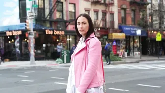 Stylist Picks: Pink Jacket & White Boots #7