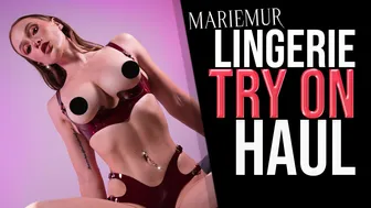 MarieMur - Lingerie Try On Haul ! ( 2023)