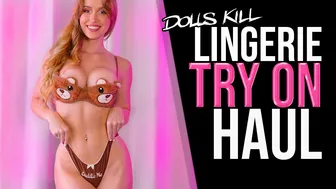 Dolls Kill - Lingerie + Outfit Try On Haul! (2022)