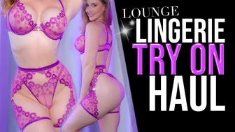 Lounge Underwear - NEW Lingerie Try On Haul! (2022)