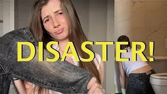 Look at the DISASTER that happened while cleaning bathroom ASMR no music #1