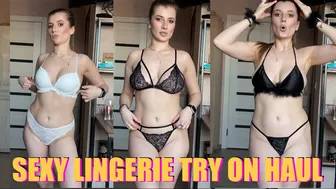 NIGHT LINGERIE TRY ON HAUL