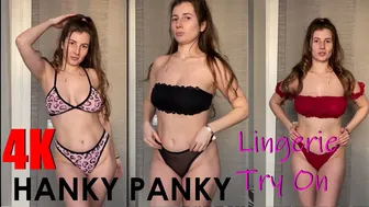 HANKY PANKY TRY ON | Haul 4K