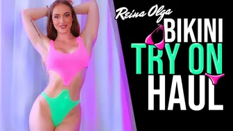 Reina Olga - Bikini Try On Haul! (2022)