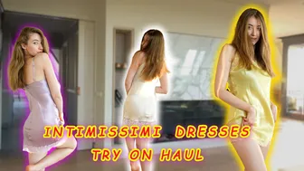 KatiaBang Intimissimi Dresses Try On Haul