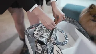 KatiaBang Dior Bag Unpacking | Dior Book Tote Bag #6