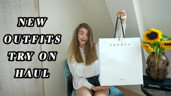 KatiaBang New Outfits Try On Haul | Sandro Paris New Collection