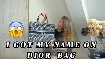 KatiaBang Dior Bag & Shoes Unboxing | I Got My Name On Dior Bag ????