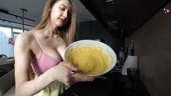 KatiaBang Cooking Stream #16 - How to make Homemade Waffles? #5