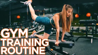 KatiaBang Gym Training Routine | A day at Gym