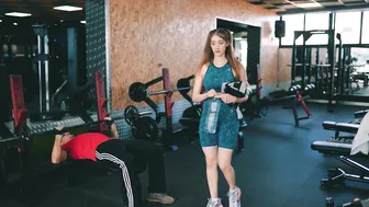 KatiaBang Gym Training Routine | A day at Gym #9