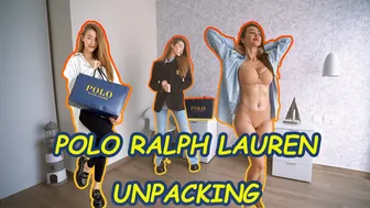 KatiaBang Polo Ralph Lauren Unpacking | Try On Haul