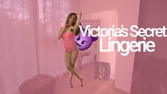 KatiaBang Lingerie Try On Haul | Victoria's Secret